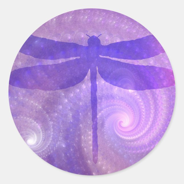 Adesivo Dragonfly Roxo (Frente)