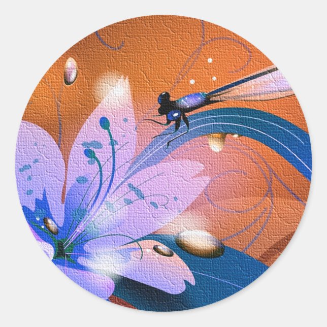 Adesivo Dragonfly Stickers (Frente)