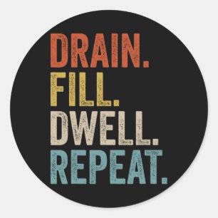 Adesivo Drain Fill Dwell Repetir Diálise Peritoneal Rim