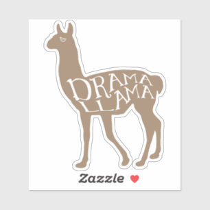 Adesivo Drama Llama