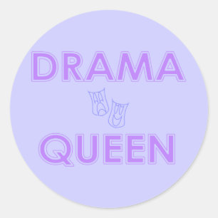 Adesivo Drama Queen Stickers