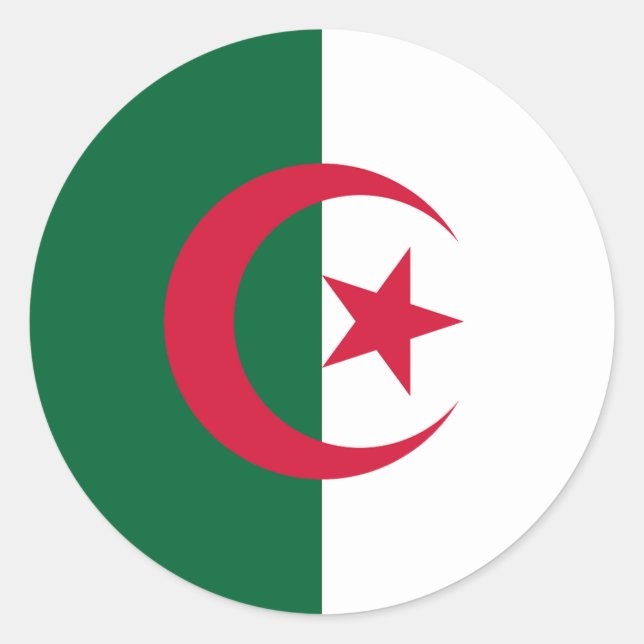 Adesivo Drapeau Algérie (Frente)