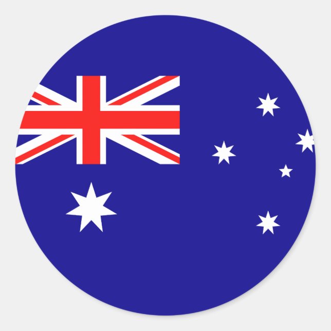 Adesivo Drapeau Australie (Frente)