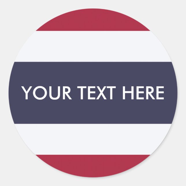 Adesivo Drapeau Thaïlande  (Frente)