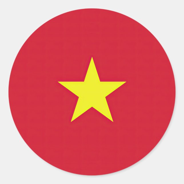 Adesivo Drapeau Vietnam (Frente)