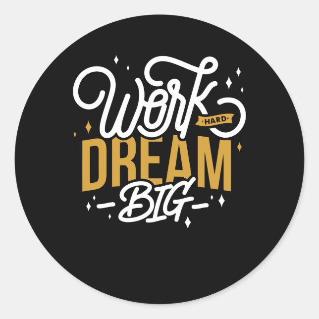 Adesivo Dream Big (Frente)