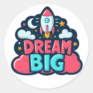 Adesivo Dream Big