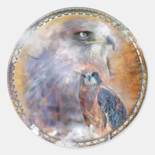 Adesivo Dream Catcher - Spirit Hawk Art Sticker