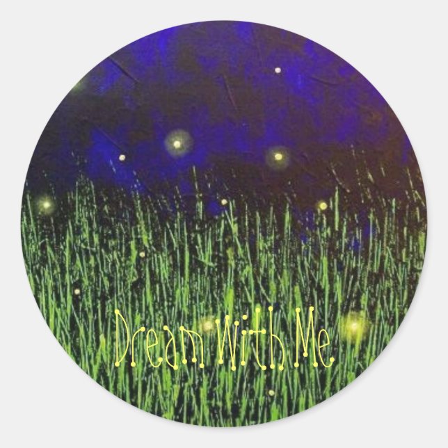 Adesivo Dream With Me Sticker (Frente)