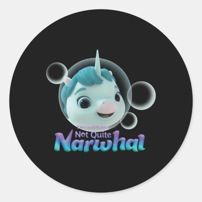 Adesivo Dreamworks Not Quite Narwhal Kelp (Frente)
