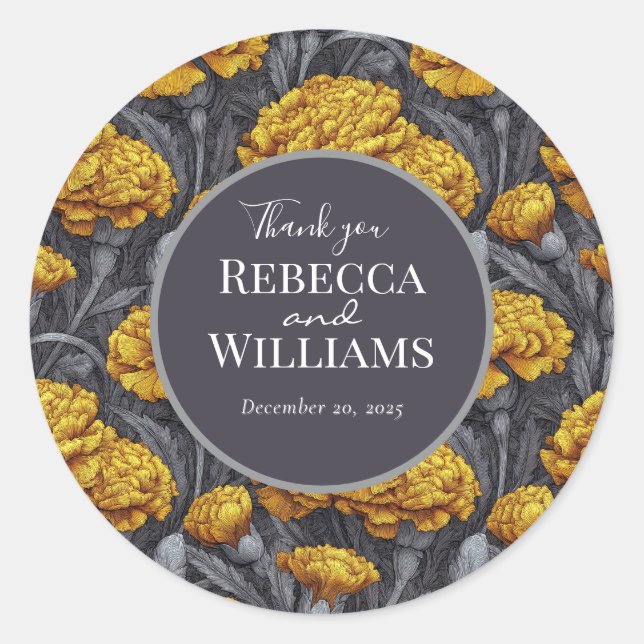 Adesivo Dreamy Custom Carnation Fantasy Beach Wedding (Frente)