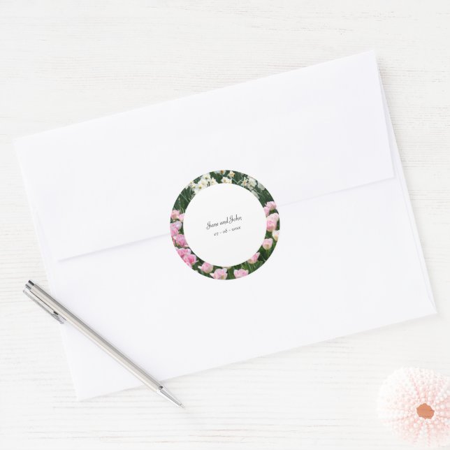 Adesivo Dreamy Floral Wedding (Envelope)