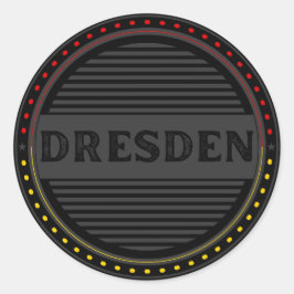 Adesivo Dresden City Pride Emblem – German Identity