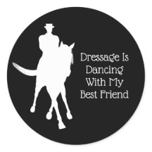 Dressage Está Dançando Com O Melhor Amigo Branco