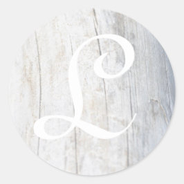 Adesivo Driftwood Monograma Personalizável