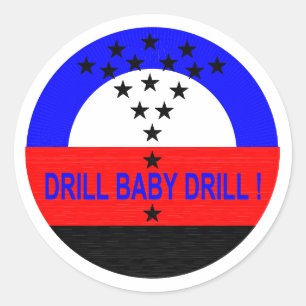 ADESIVO DRILL_STICKER 3" DO BEBÊ DE UNIDADE