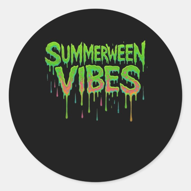 Adesivo Drip Summerbetween Vibes Dispensa Clássico (Frente)