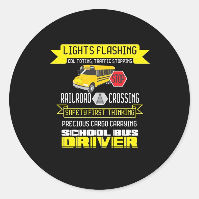 Adesivo Driver de Barramento Ortográfico (Frente)