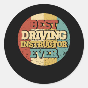 Adesivo Driving Instructor Best Driving Instructor Ever Ci