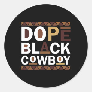 Adesivo DrogBlack Cowboy Retro Juntee