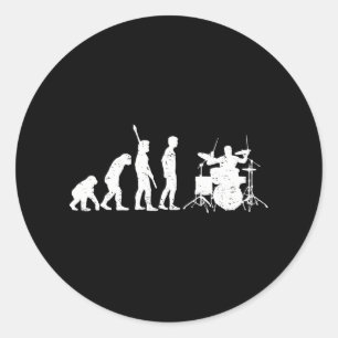 Adesivo Drummer Engraçado Tambor Tambor Percussão I