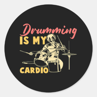 Adesivo Drumming É O Meu Cardio I Drummer Drum Festival