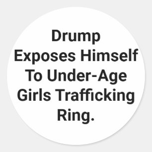 Adesivo Drump Expõe-Se Hankamer Artjunkhaus
