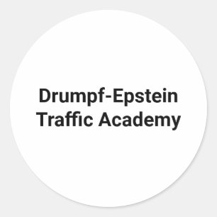 Adesivo Drumpf-Epstein Traffic Hankamer Artjunkhaus