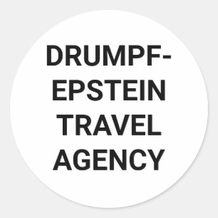 Adesivo DRUMPF-EPSTEIN VIAGEM AGÊNCIA Hankamer Artjunkhaus