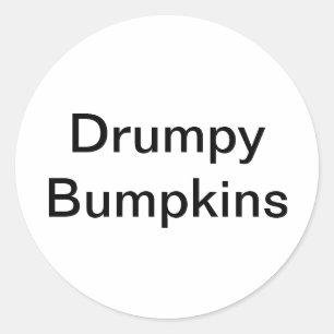 Adesivo Drumpy Bumpkins Jeff Hankamer Artjunkhaus Comic