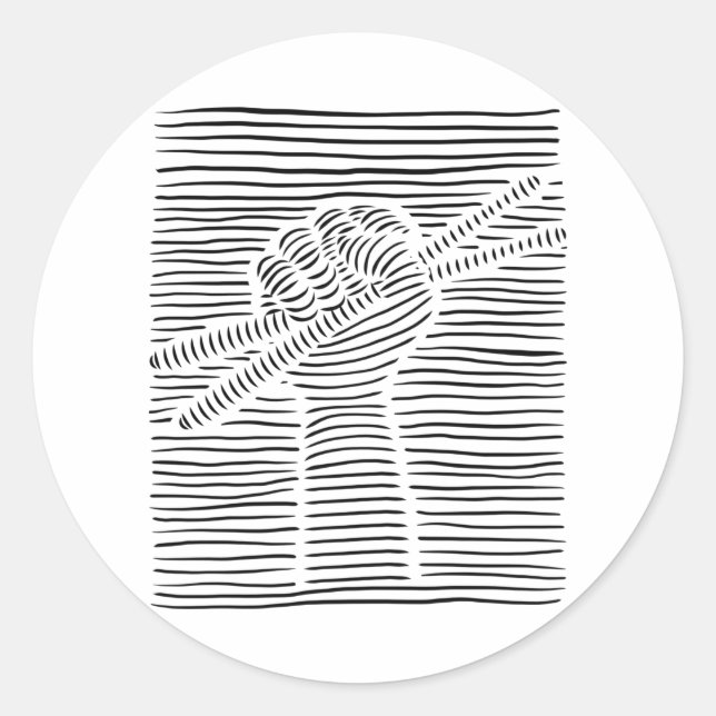 Adesivo Drumsticks Drummer (Frente)