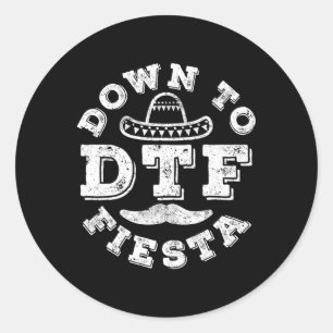 Adesivo Dtf Abaixo Para Fiesta Shirt Men Mulheres Cinco De
