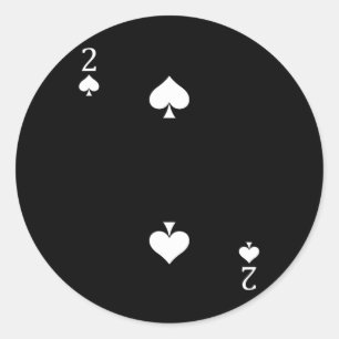 Adesivo Duas (2) De Placa De Reprodução De Placa Poker Spa