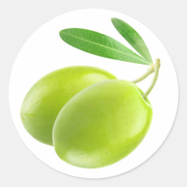 Adesivo Duas azeitonas verdes
