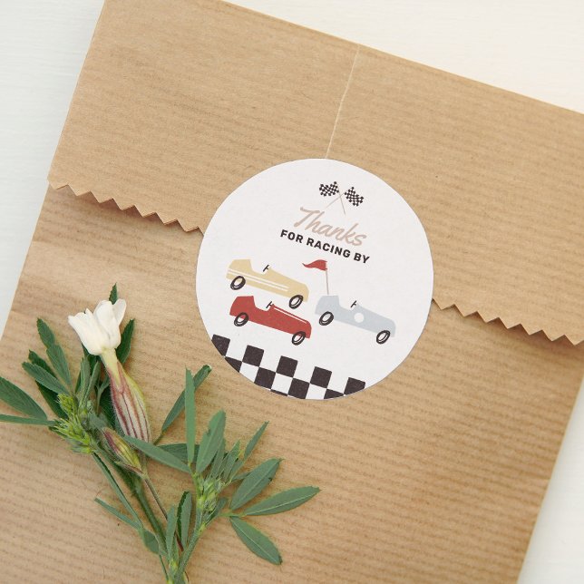 Adesivo Duas Festas de segundo aniversário Rápido de Carro (Criador carregado)