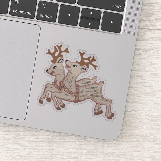 Adesivo Duas Reindeer (Detalhe)
