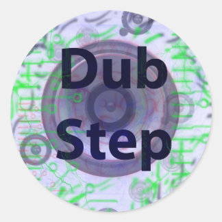 Adesivo Dub Step Sticker