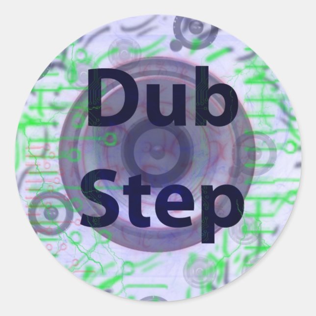 Adesivo Dub Step Sticker (Frente)