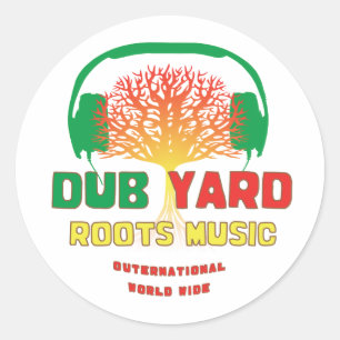 Adesivo Dub Yard Roots Music