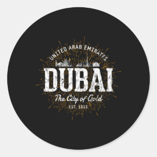 Adesivo Dubai Emirados Árabes Unidos Estilo Dubai