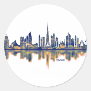 Adesivo Dubai Skyline