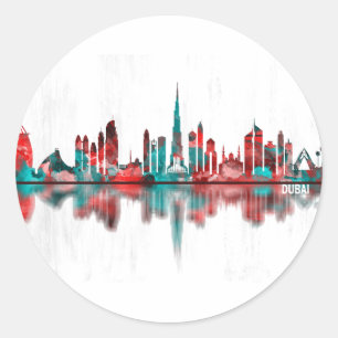 Adesivo Dubai UAE Skyline