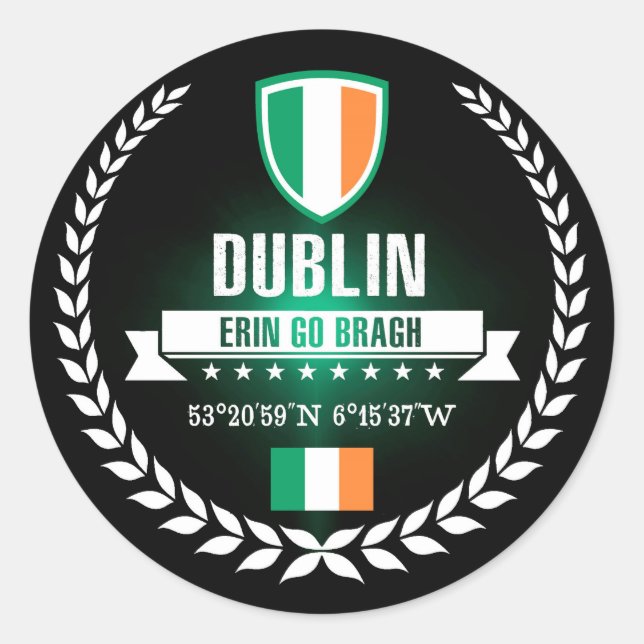 Adesivo Dublin (Frente)