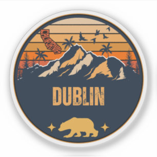 Adesivo Dublin, Califórnia