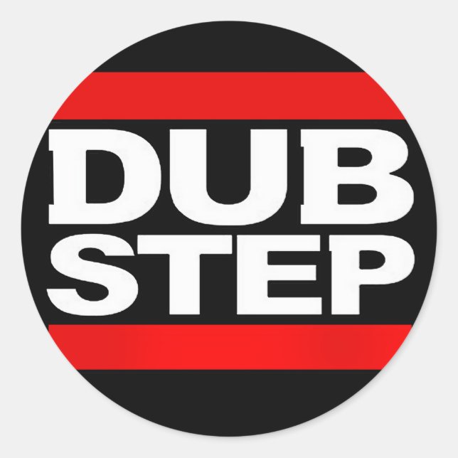 Adesivo dubstep remix-benga-dubstep sem dubstep (Frente)