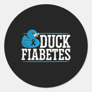 Adesivo Duck Fiabetes Sensibilização Mês Insulina Pan