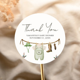 Adesivo Duck Hunting Baby Shower