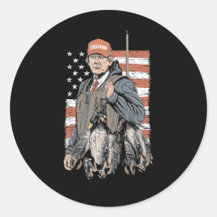 Adesivo Duck Hunting Trump Camo Olá Season Us Fl