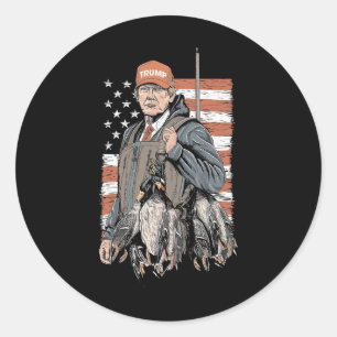 Adesivo Duck Hunting Trump Camo Olá Season Us Fl