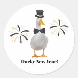 Adesivo Ducky Ano Novo